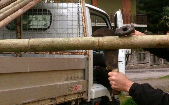 Splitting Bamboo e prima cupola in bamboo