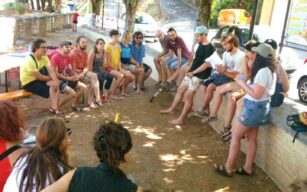 Piccoli laboratori sul bambù – Borgofuturo Social Camp