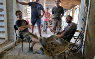 Corso di intonaci in terra con Stefano Mattei