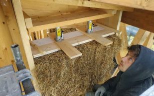 Case in paglia: la tecnica Post & Beam