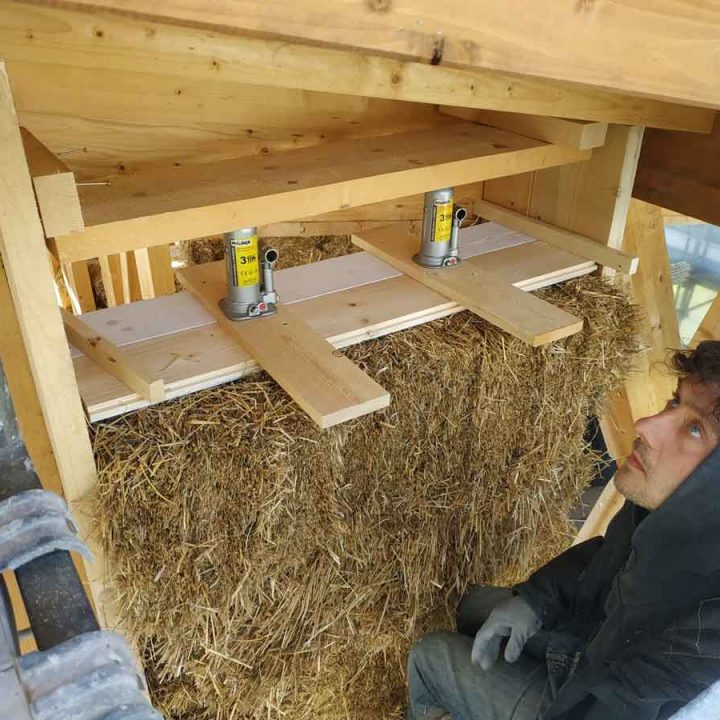 Case in paglia: la tecnica Post & Beam