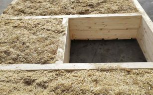 Edilizia in paglia: Pareti prefabbricate in paglia