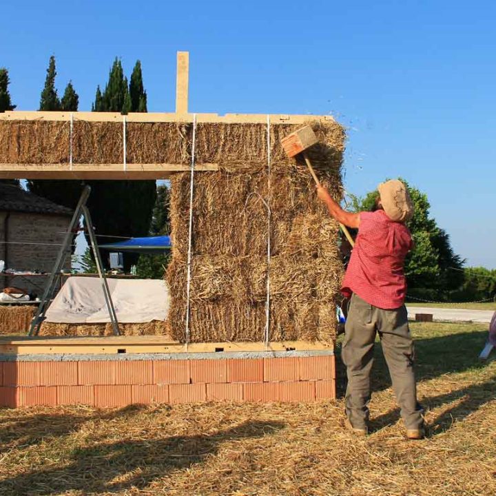 Casa in paglia: La tecnica Nebraska